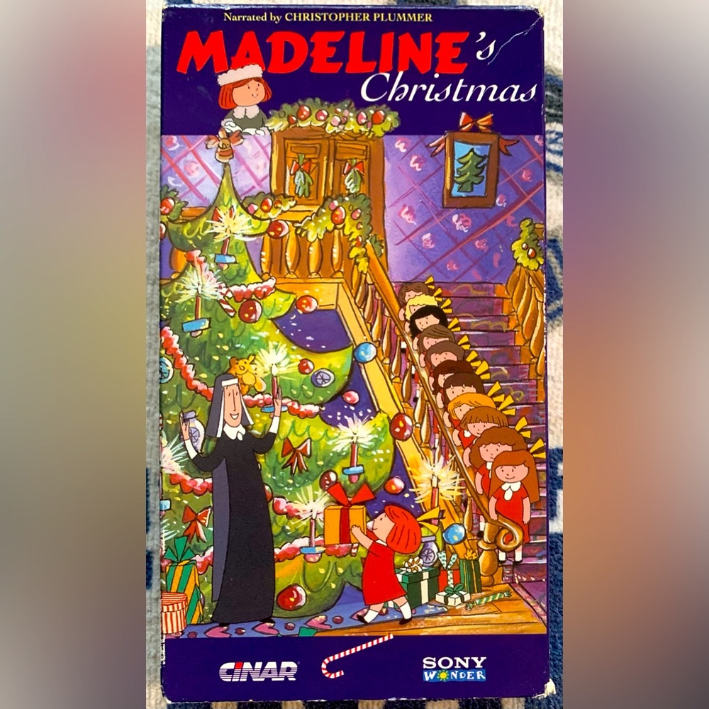 Madeline's Christmas VHS with rare box art